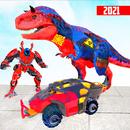 Dinosaur Robot Transform Car APK