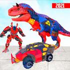 Dinosaur Robot Transform Car иконка