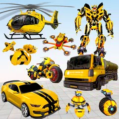Helicopter Robot Car Transform XAPK 下載