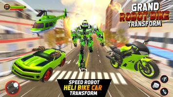 Helicopter Robot Car Transform 스크린샷 3