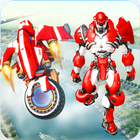 US Flying robot bike revenge 3D icon