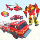 911 Rescue Fire Fighter Robot simgesi