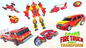 911 Rescue Fire Fighter Robot Ekran Görüntüsü 3