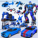 Jet Robot Car :Robot Car Games APK