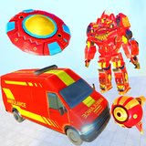 Ambulance Robot Car War Games simgesi