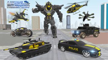US Police Robot Car Battle Affiche