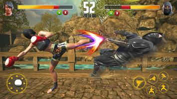 Grand Heroes vs Gangsters Ring Fight captura de pantalla 3