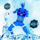 Ice Robot Hero Fire Hero Games icon