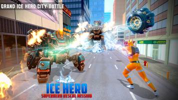 Ice Robot Hero Fire Hero Games capture d'écran 1