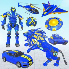 Lion Robot Transform Car Games APK 下載