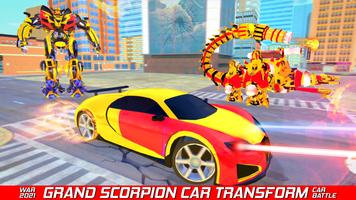 Scorpion Robot Car: War Games Affiche