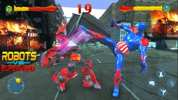 Robot Transform Vs Superhero Ekran Görüntüsü 2