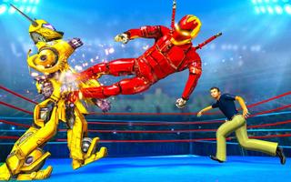 Grand Robot Hero Ring Fighting Affiche