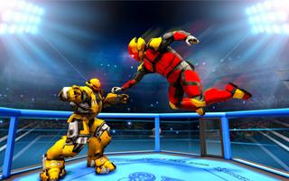 Grand Robot Hero Ring Fighting capture d'écran 1