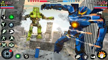 Robot Kung Fu Fighting Games captura de pantalla 3