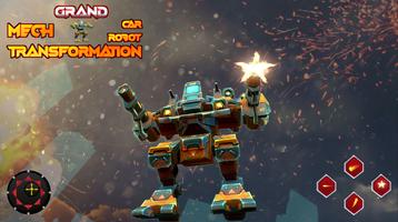 Grand Robot Mech Car Transform Warrior capture d'écran 3