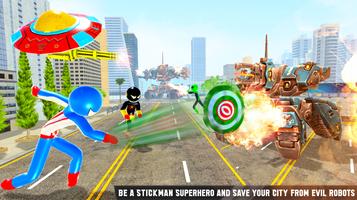 Stickman Warrior: Battle Games Affiche