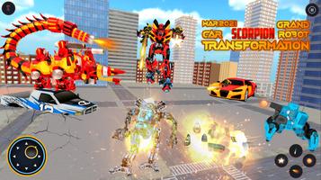 Grand Scorpion Robot Transform: Car Robot Games capture d'écran 1