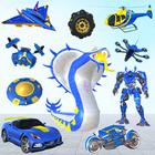 Snake Robot Car - Robot Games أيقونة