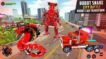 Snake Robot Car - Robot Games 스크린샷 1