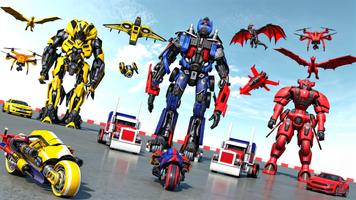 Grand Robot Bike Transform War captura de pantalla 3