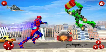 Corrida de Super Heróis em 3D