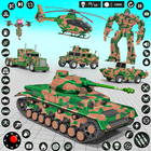 Army Tank Robot Car Games ikona