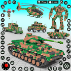 Icona Army Tank Robot Car Games