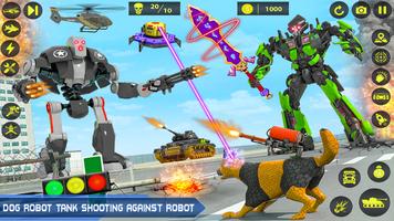 Army Tank Robot Car Games Plakat