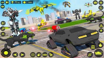 Army Tank Robot Car Games captura de pantalla 1