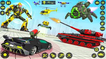 Army Tank Robot Car Games captura de pantalla 3