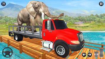 Rescue Animal Truck Transport Simulator الملصق