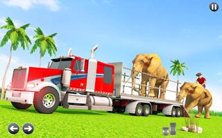 Rescue Animal Truck Transport Simulator imagem de tela 2