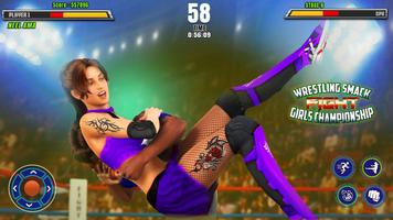 Bad Girls Wrestling Fight Game スクリーンショット 2