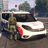 Fiat Doblo: Police Car Driver