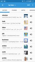 2 Schermata Arabic Dictionary & Translator