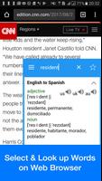 Spanish Dictionary & Translator Cartaz