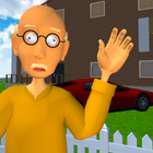 Grandpa Neighbor. Bald Teacher icône