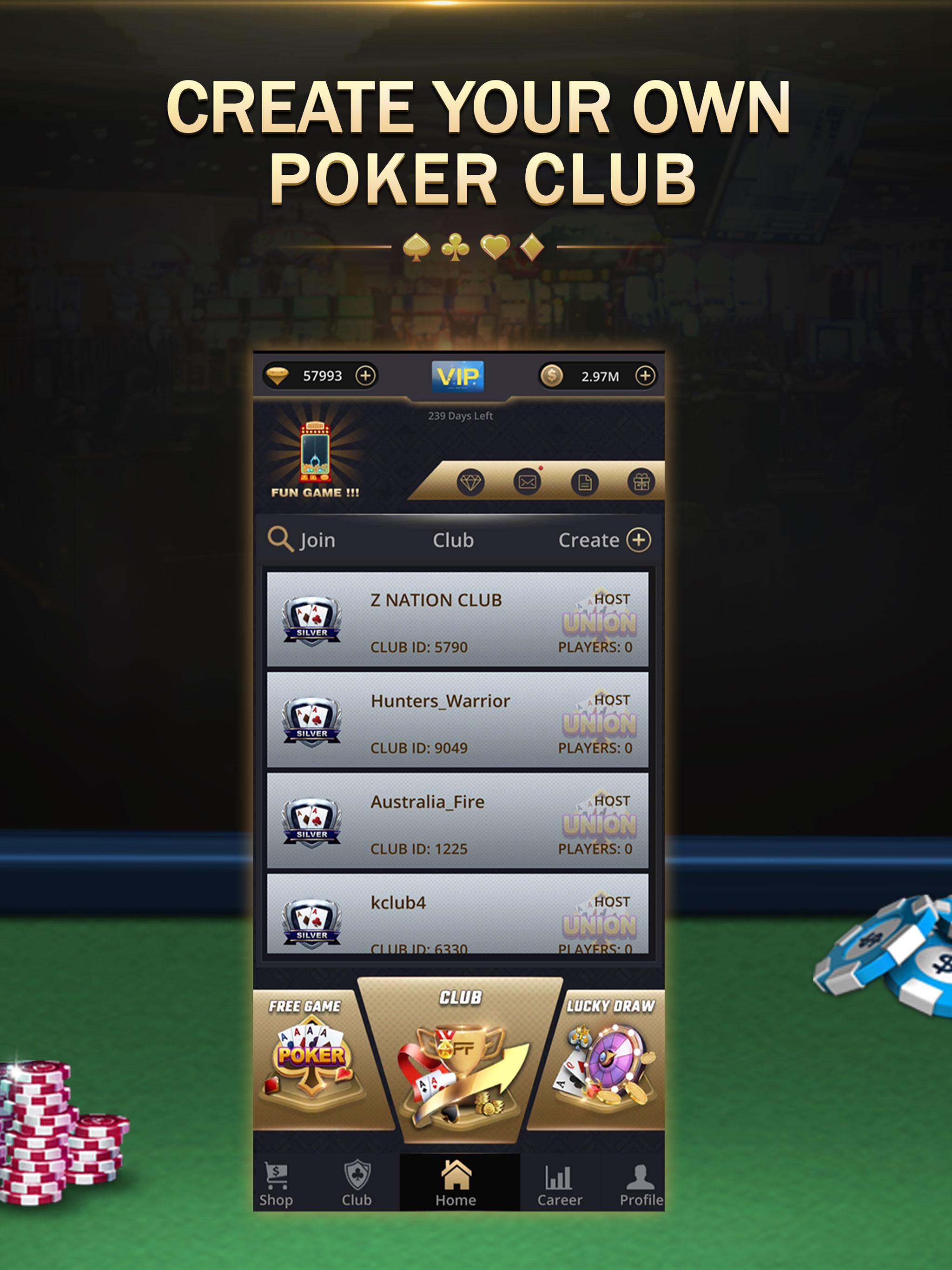 PokerFishes Host Online Gamesapp截图