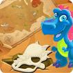 Archeologist Dinosaur Digging