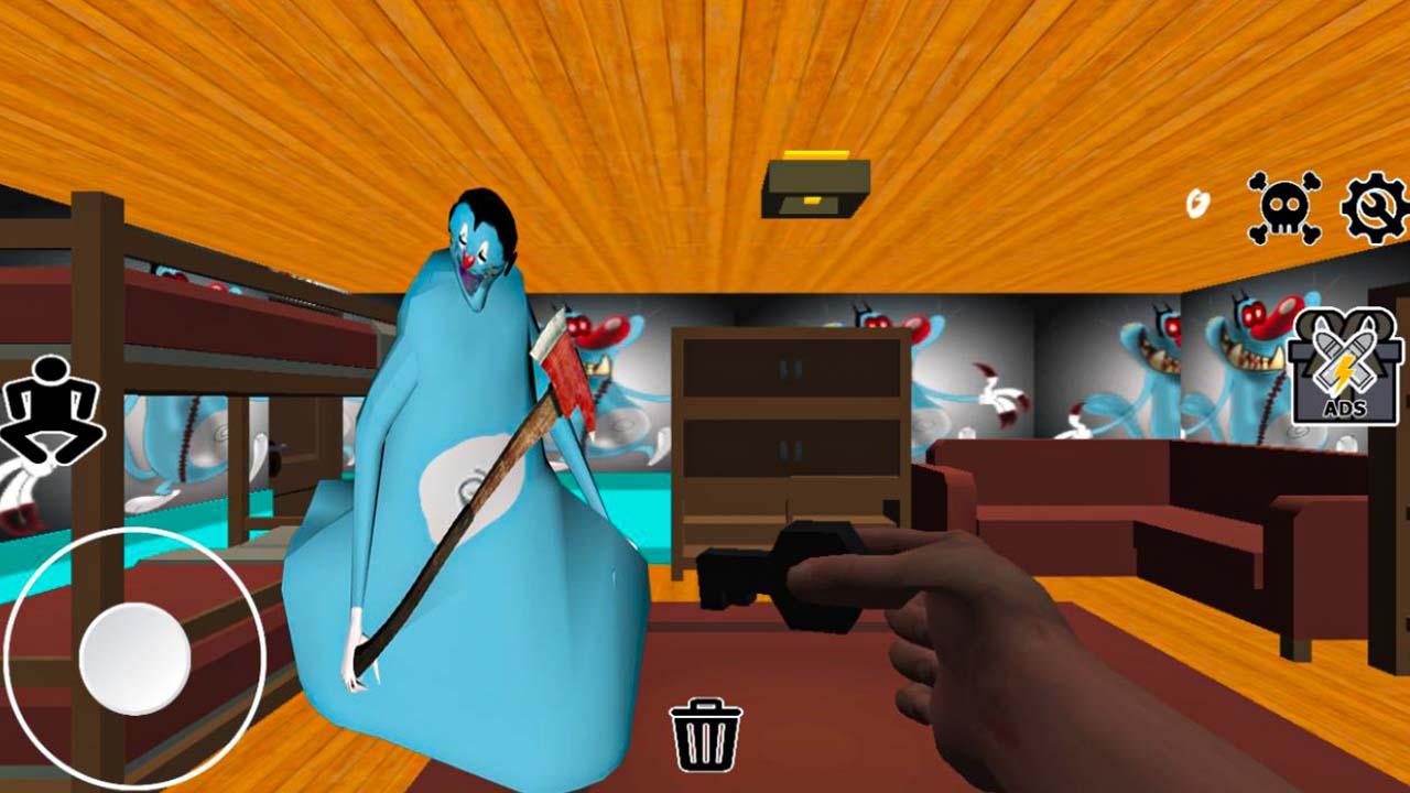 Oggy Granny 3 Game Horror MOD mobile android iOS apk download for