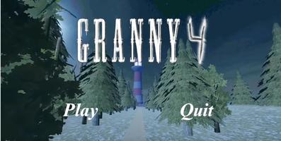 Grandpa Horror game Granny 4 Affiche