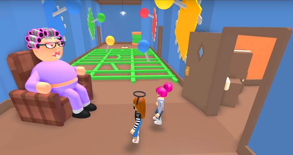 Escape Grandpa And Grandma Roblox S House Mod For Android Apk Download - free admin granny ii family with grampa roblox