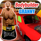 Bodybuilder granny Mod Horror: Scary Game 2019 icône