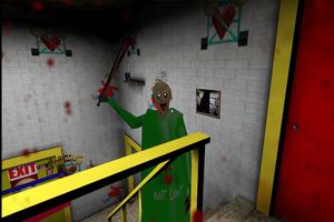 Scary Baldi granny Mods Horror Game ảnh chụp màn hình 1