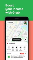 Grab Driver Plakat