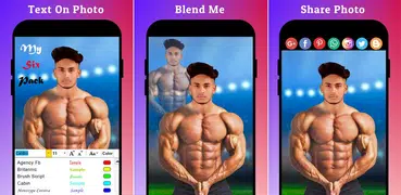 Man Body Builder Photo Editor -Six Pack Photo Suit