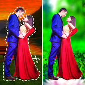 Cut Paste Background Changer أيقونة