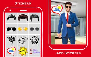 Men casual suit photo editor ảnh chụp màn hình 2