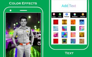 Men police suit photo editor ภาพหน้าจอ 3